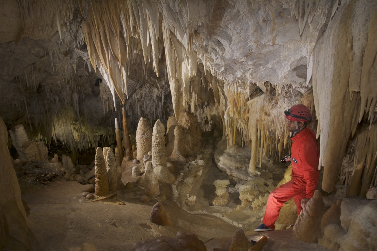 Interior da Gruta da Arrábida